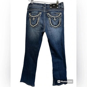 Miss Me Y2k women's rhinestone embellished Bootcut jeans.  size 27